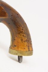 Early-1800 Antique LIEGE Martial Size FLINTLOCK Pistol .65 Caliber European Large Dutch/Belgian “Sea Service” - 15 of 17