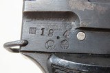 WORLD WAR 2 Imperial JAPANESE Nagoya KOKUBUNJI Type 94 Semi-Auto C&R Pistol WW II Dated “April 1943” Service Pistol w/HOLSTER - 19 of 23