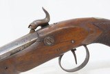 SHARPE of LONDON BELT Pistol .56 Caliber PERCUSSION Self Defense 1830s Cap
English Maker Known for his “FUR TRADE” Pistols - 18 of 19