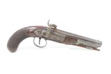 SHARPE of LONDON BELT Pistol .56 Caliber PERCUSSION Self Defense 1830s Cap
English Maker Known for his “FUR TRADE” Pistols - 2 of 19