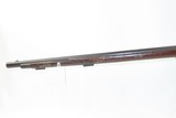 Antique IRON MOUNTED Southern Style FULL STOCK .36 c. Percussion LONG RIFLE SOUTHERN STATES Hunting/Homestead Long Rifle - 14 of 16