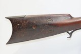 Antique IRON MOUNTED Southern Style FULL STOCK .36 c. Percussion LONG RIFLE SOUTHERN STATES Hunting/Homestead Long Rifle - 3 of 16