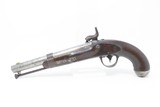Antique R. JOHNSON U.S. Model 1836 .54 Caliber Smoothbore PERCUSSION Pistol MEXICAN-AMERICAN WAR Conversion Pistol, Dated 1843 - 17 of 20