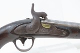 Antique R. JOHNSON U.S. Model 1836 .54 Caliber Smoothbore PERCUSSION Pistol MEXICAN-AMERICAN WAR Conversion Pistol, Dated 1843 - 4 of 20