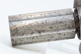 Engraved Antique .34 Cal. BAR HAMMER 6-Shot Percussion PEPPERBOX Revolver1840s 6-Shot Self Defense Revolver - 5 of 16