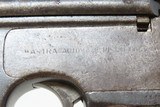 Spanish ASTRA Model 900 Copy of MAUSER C96 Broomhandle Pistol PRE-WWII C&R
1929 Manufactured Semi-Automatic SPANISH HANDGUN - 6 of 20