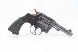 1917 COLT “NEW SERVICE” Model .38 WCF Double Action C&R SIX-SHOT RevolverWORLD WAR I Era Large Frame Revolver - 16 of 19