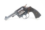 1917 COLT “NEW SERVICE” Model .38 WCF Double Action C&R SIX-SHOT RevolverWORLD WAR I Era Large Frame Revolver - 2 of 19