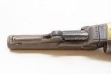 Post-CIVIL WAR Antique COLT Model 1849 POCKET .31 Cal. PERCUSSION Revolver
Handy WILD WEST SIX-SHOOTER Manufactured In 1867 - 12 of 16