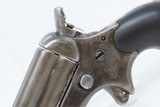 Antique CIVIL WAR Era SHARPS Model 4 .32 Caliber Rimfire PEPPERBOX Revolver 4 Shot Self Defense Pocket Gun - 4 of 16