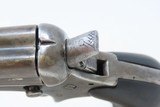Antique CIVIL WAR Era SHARPS Model 4 .32 Caliber Rimfire PEPPERBOX Revolver 4 Shot Self Defense Pocket Gun - 7 of 16