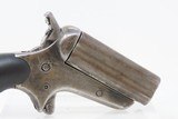 Antique CIVIL WAR Era SHARPS Model 4 .32 Caliber Rimfire PEPPERBOX Revolver 4 Shot Self Defense Pocket Gun - 16 of 16