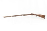 Antique WYLLYS AVERY Half-Stock .32 Cal. Percussion CHILD SIZE Long RifleSALISBURY CENTER, NEW YORK Manufactured Long Rifle - 11 of 16