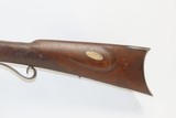 Antique WYLLYS AVERY Half-Stock .32 Cal. Percussion CHILD SIZE Long RifleSALISBURY CENTER, NEW YORK Manufactured Long Rifle - 12 of 16