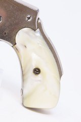 SMITH & WESSON .38 SAFETY HAMMERLESS 4th Model C&R Double Action REVOLVERTurn of the Century TOP BREAK Revolver w/PEARL GRIPS - 3 of 18