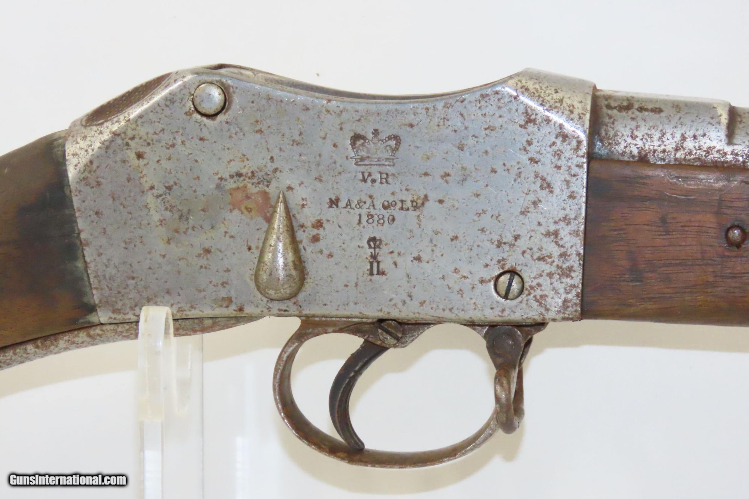 ZULU WARS Era Antique NATIONAL ARMS & AMMO Co. MARTINIHENRY Mark II