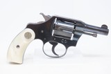 c1926 COLT POCKET POSITIVE Double Action .32 Police 1st
Issue REVOLVER C&R With Mother of Pearl Grips - 15 of 18