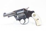c1926 COLT POCKET POSITIVE Double Action .32 Police 1st
Issue REVOLVER C&R With Mother of Pearl Grips - 2 of 18