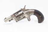 HOPKINS & ALLEN Antique XL No. 4 Single Action .38 RF SPUR TRIGGER Revolver WILD WEST Sidearm with ROSEWOOD GRIPS - 2 of 16