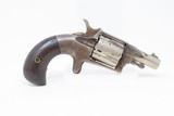 HOPKINS & ALLEN Antique XL No. 4 Single Action .38 RF SPUR TRIGGER Revolver WILD WEST Sidearm with ROSEWOOD GRIPS - 13 of 16