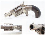 HOPKINS & ALLEN Antique XL No. 4 Single Action .38 RF SPUR TRIGGER Revolver WILD WEST Sidearm with ROSEWOOD GRIPS - 1 of 16