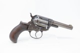 1878 Antique COLT Model 1877 “LIGHTNING” .38 Caliber Double Action Revolver Early .38 Long Colt with CHECKERED ROSEWOOD GRIP - 14 of 17