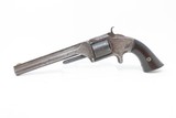 ENGRAVED Antique SMITH & WESSON No. 2 “OLD ARMY” .32 Cal. Revolver Made Late in the Civil War in 1865 - 2 of 18
