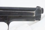 ISRAELI PROOFED Italian BERETTA Model 1951 9mm Para C&R SEMI-AUTO Pistol
MILITARY PISTOL with an EXTRA MAGAZINE - 18 of 18