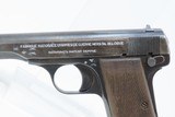 OCCUPATION Marked FABRIQUE NATIONALE Model 1922 7.65mm BELGIAN C&R Pistol
Third Reich EAGLE PROOFED w/Leather Holster - 6 of 20