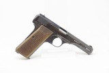 OCCUPATION Marked FABRIQUE NATIONALE Model 1922 7.65mm BELGIAN C&R Pistol
Third Reich EAGLE PROOFED w/Leather Holster - 17 of 20
