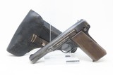 OCCUPATION Marked FABRIQUE NATIONALE Model 1922 7.65mm BELGIAN C&R Pistol
Third Reich EAGLE PROOFED w/Leather Holster - 2 of 20