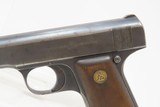 Post-WW I Deutsche Werke ORTGIES 6.35x16mm Hammerless SEMI-AUTO Pistol C&R
Type Pistol Given to EVA BRAUN by the Führer - 4 of 20