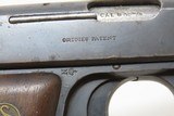 Post-WW I Deutsche Werke ORTGIES 6.35x16mm Hammerless SEMI-AUTO Pistol C&R
Type Pistol Given to EVA BRAUN by the Führer - 15 of 20