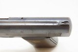 Post-WW I Deutsche Werke ORTGIES 6.35x16mm Hammerless SEMI-AUTO Pistol C&R
Type Pistol Given to EVA BRAUN by the Führer - 8 of 20
