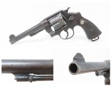 Smith & Wesson BRAZILIAN CONTRACT Model 1917 .45 Double Action C&R Revolver With BRAZILIAN CREST on Side Plate above “1937” Date - 1 of 20