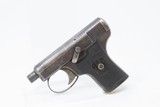 Turn of the Century HARRINGTON & RICHARDSON Self-Loading .25 ACP C&R Pistol John Moses Browning Patented Semi-Automatic Pistol - 2 of 19