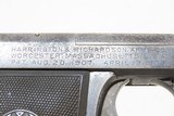 Turn of the Century HARRINGTON & RICHARDSON Self-Loading .25 ACP C&R Pistol John Moses Browning Patented Semi-Automatic Pistol - 15 of 19