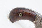 Antique SMITH & WESSON Number 1-1/2 2nd Issue .32 Caliber Rimfire REVOLVERNickel Plated WILD WEST S&W Spur Trigger - 15 of 17