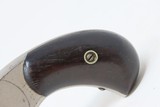 Antique SMITH & WESSON Number 1-1/2 2nd Issue .32 Caliber Rimfire REVOLVERNickel Plated WILD WEST S&W Spur Trigger - 3 of 17