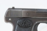 DREYSE Semi-Automatic 6.35mm SELF DEFENSE Type IIB VEST POCKET Pistol C&RSmall Conceal & Carry Semi-Auto Pistol Made Circa 1910 - 15 of 16