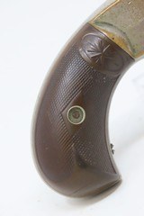 SCARCE Antique MARLIN FIREARMS No. 32 Standard 1875 Spur Trigger REVOLVERWILD WEST Self Defense Concealed Carry/HIDEOUT GUN - 16 of 18