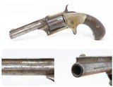 SCARCE Antique MARLIN FIREARMS No. 32 Standard 1875 Spur Trigger REVOLVERWILD WEST Self Defense Concealed Carry/HIDEOUT GUN - 1 of 18