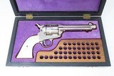 CASED 1920’s COLT “PEACEMAKER” .32-20 WCF Single Action Army C&R Revolver
RIFLE CALIBER Colt 6-Shooter Made in 1922 with PEARL GRIP - 3 of 22