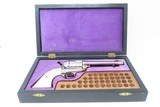 CASED 1920’s COLT “PEACEMAKER” .32-20 WCF Single Action Army C&R Revolver
RIFLE CALIBER Colt 6-Shooter Made in 1922 with PEARL GRIP - 2 of 22