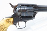 c1927 COLT Single Action Army “PEACEMAKER” .38-40 WCF Revolver C&R 1st GenWith Eagle-Carved, Initialed Ivory Grip - 1 of 20
