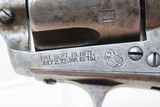 .45 COLT Single Action Army PEACEMAKER Revolver 1st Gen C&R St. Louis, MOc1904 mfr. 4 3/4” .45 Long Colt SAA 6-Shooter - 7 of 20