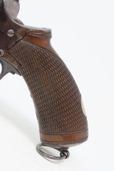 c1886 COUNET’S PATENT .450 Revolver by FRANCOTTE w Personalized Inscription Webley-Pryse Type Revolver with Behrens/Korting Placard - 3 of 19