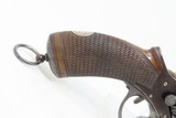 c1886 COUNET’S PATENT .450 Revolver by FRANCOTTE w Personalized Inscription Webley-Pryse Type Revolver with Behrens/Korting Placard - 17 of 19