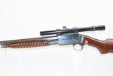 Scoped REMINGTON Model 12-CS .22 REM SPECIAL WRF Rimfire Pump Slide C&R RF - 4 of 22