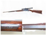 Scoped REMINGTON Model 12-CS .22 REM SPECIAL WRF Rimfire Pump Slide C&R RF - 1 of 22